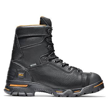 Timberland Férfi PRO Endurance 8" Steel Toe Vízálló Bakancs Fekete